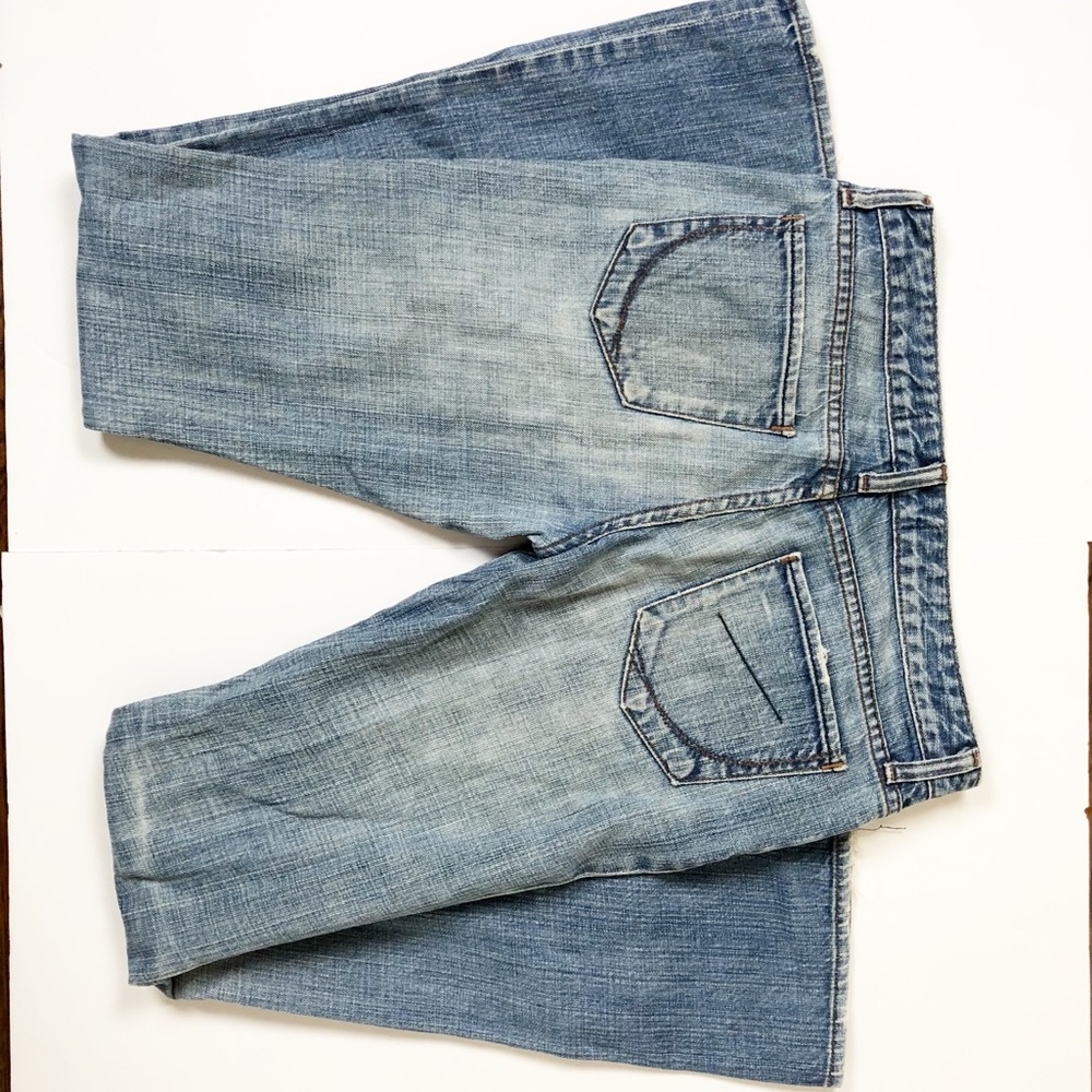 Paper Denim & Cloth Distressed Light Wash Jeans
